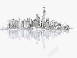港澳旅游名片上海建筑高清图片