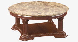 棕色桌棕色大理石桌椅高清图片
