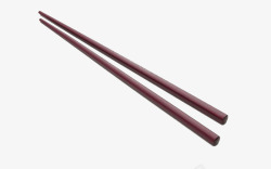 棕色筷子素材