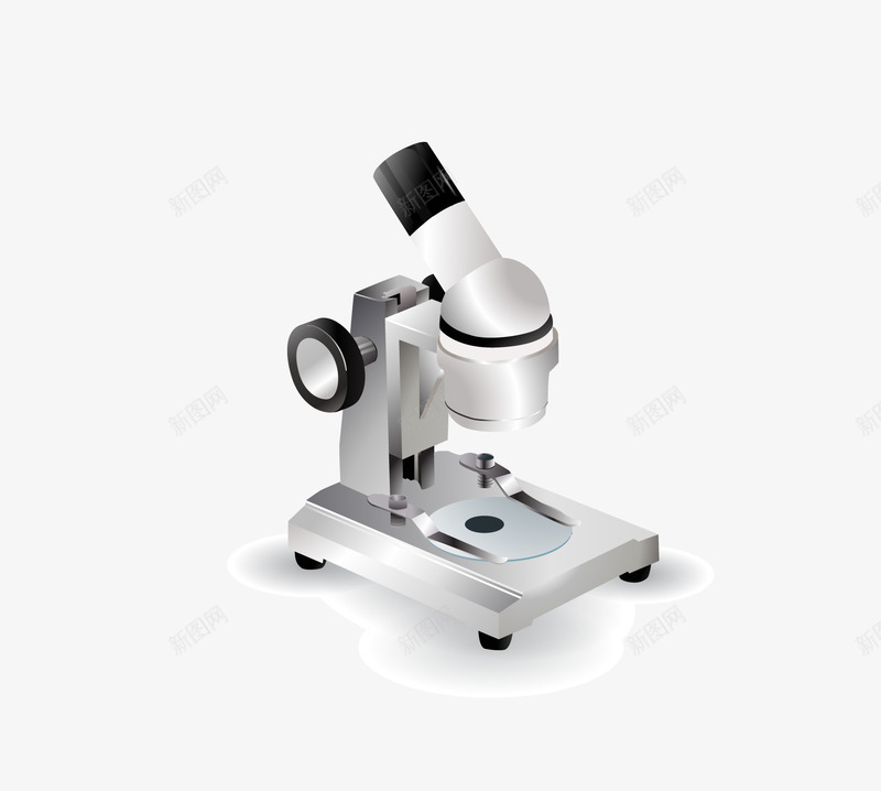 显微镜png免抠素材_新图网 https://ixintu.com 医疗器材 实验室设备 显微镜