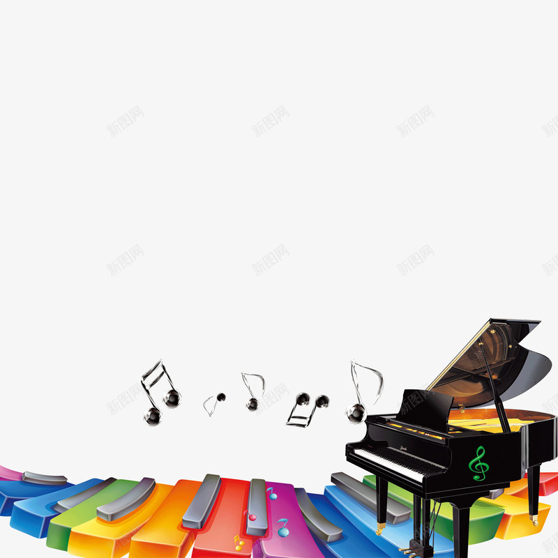 电子钢琴创造美好生活png免抠素材_新图网 https://ixintu.com 创造 幸福 幸福家园 生活 电子钢琴 美好家园 美好生活