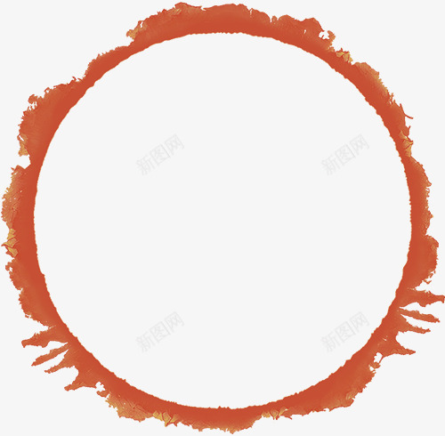 创意手绘合成红色的圆圈风火轮造型png免抠素材_新图网 https://ixintu.com 创意 合成 圆圈 红色 造型 风火轮