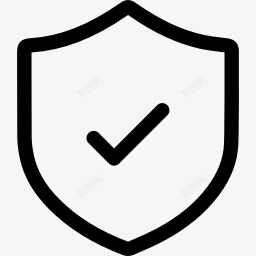 盾图标png_新图网 https://ixintu.com 保护 多媒体 安全 安全保护 屏蔽 技术