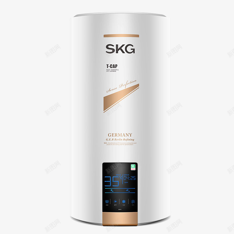 SKG电热水器png免抠素材_新图网 https://ixintu.com SKG电热水器 家电 恒温热水器 热水器