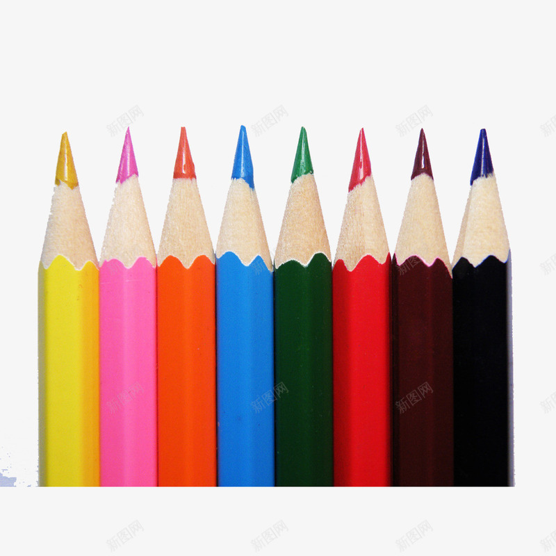 彩色铅笔png免抠素材_新图网 https://ixintu.com 七彩 彩色铅笔 水彩笔 颜色