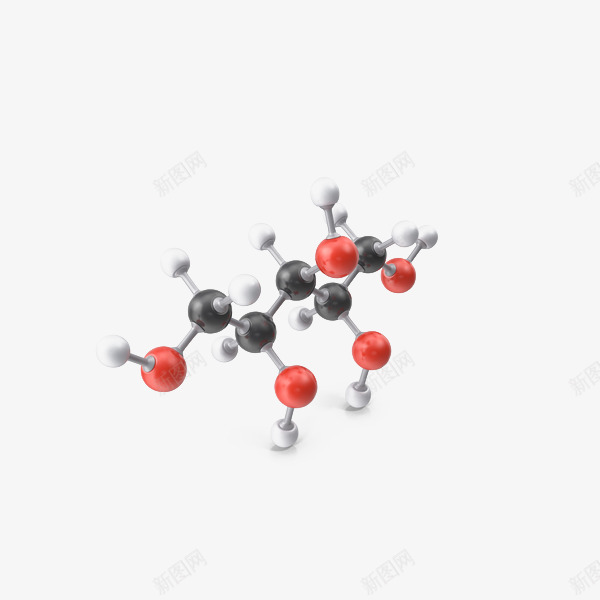 木糖醇分子png免抠素材_新图网 https://ixintu.com 分子 木糖醇 生化医疗 生物化学 结构