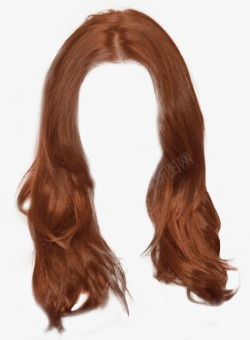 蓬松的头发美女黄色大卷造型长发高清图片
