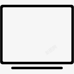 桌面屏幕电脑类桌面显示监控屏幕电视电视图标高清图片
