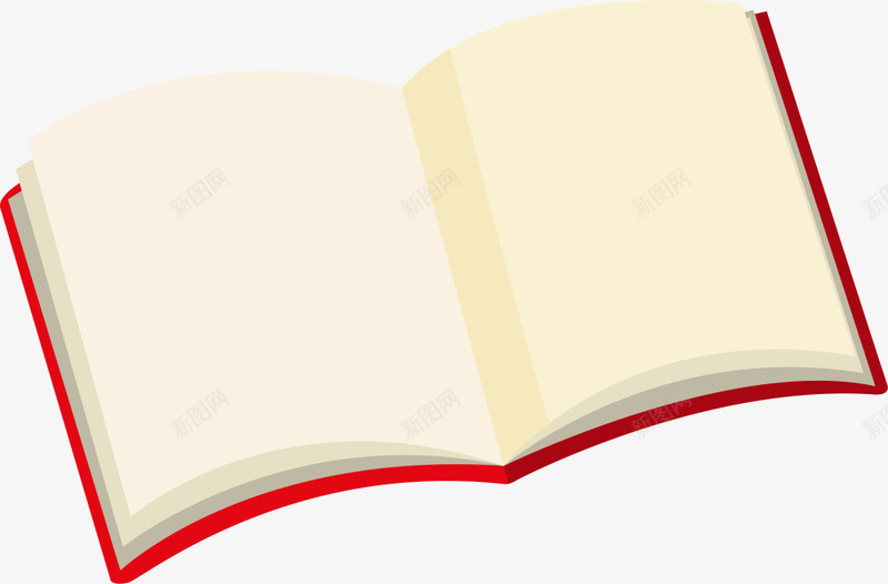 世界读书日打开的书本png免抠素材_新图网 https://ixintu.com 世界读书日 打开的书本 红色书本 翻开的书本 节日 黄色纸张