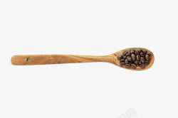一勺咖啡豆素材