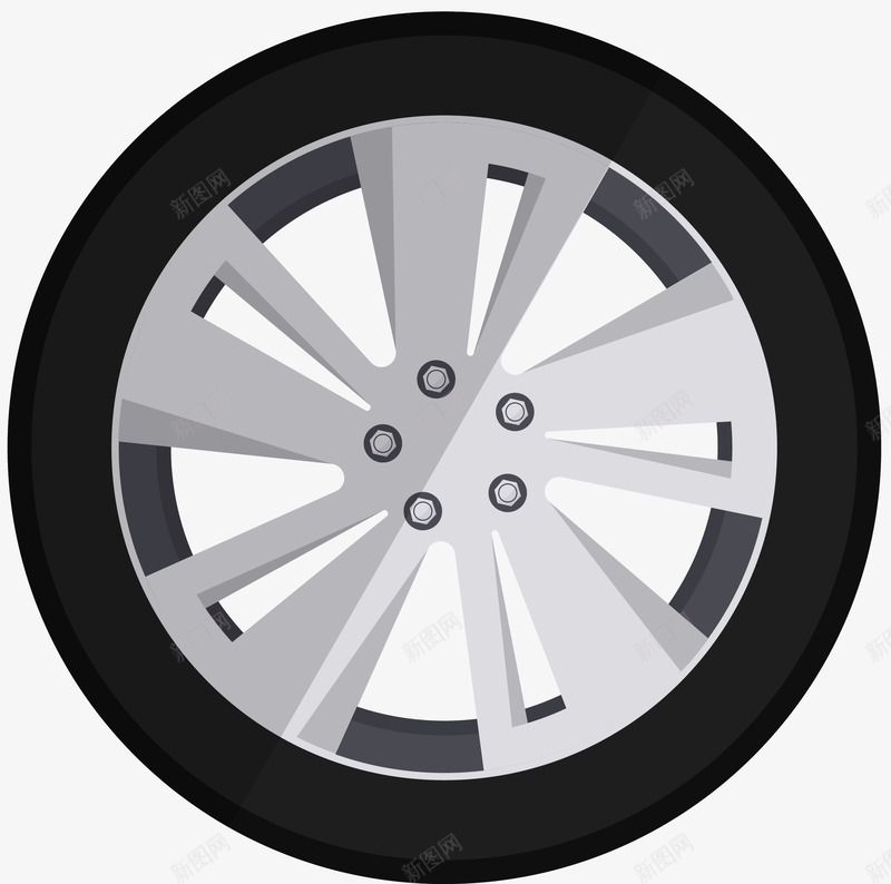 透明白色轮毂轮胎矢量图ai免抠素材_新图网 https://ixintu.com 卡通轮胎 橡胶轮胎 汽车轮胎 矢量轮胎 轮毂 轮胎 透明白色 矢量图