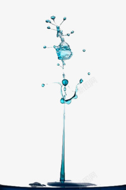 蛋白质分子模型设计个性水滴分子模型高清图片