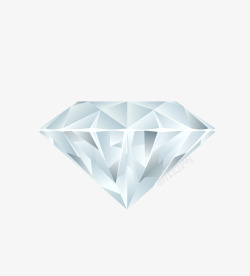 一颗钻石一颗透明钻石高清图片