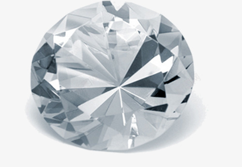 白色水晶钻石psd免抠素材_新图网 https://ixintu.com 水晶 白色 蓝钻石 钻石