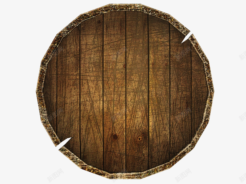 圆形木板png免抠素材_新图网 https://ixintu.com 木板 棕色圆形木板 棕色木板