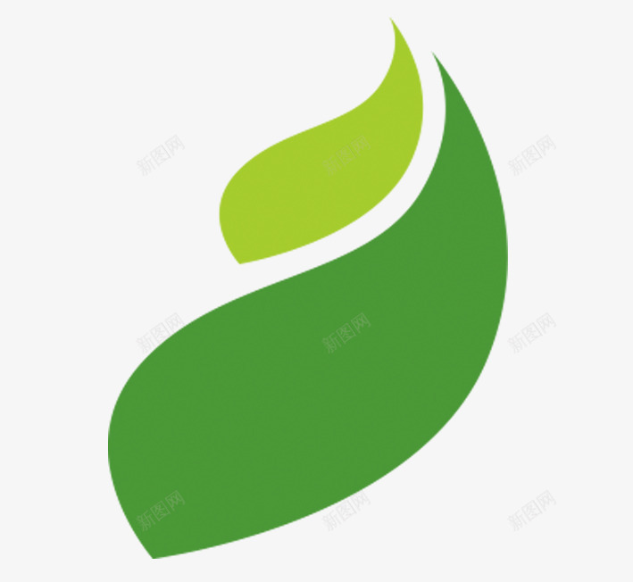 深绿色的叶子图标png_新图网 https://ixintu.com 卡通叶子 卡通树 卡通树叶 卡通植物 卡通绿色图标 绿色