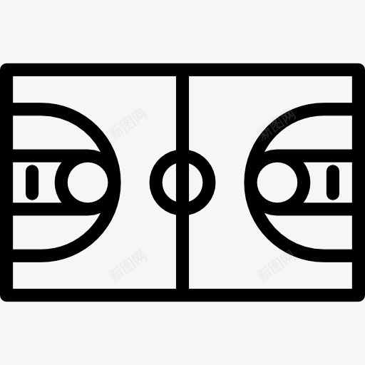 篮球场图标png_新图网 https://ixintu.com NBA 体育 比赛 游戏 篮球装备 运动