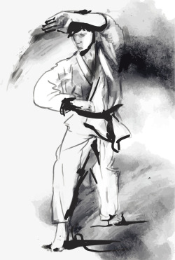 古典武术中国古风水墨武侠高清图片