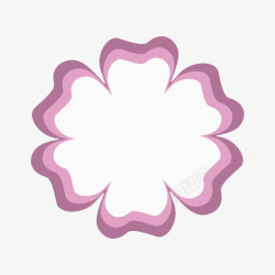 花瓣装饰品粉色花瓣边框高清图片