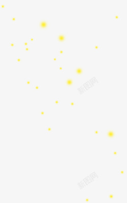 矢量萤火虫黄色荧光高清图片