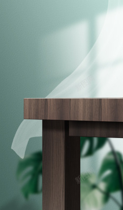 简洁桌子家居木纹桌子高清图片