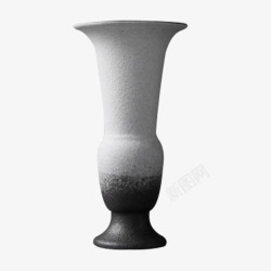 现代花器黑白渐变花瓶高清图片