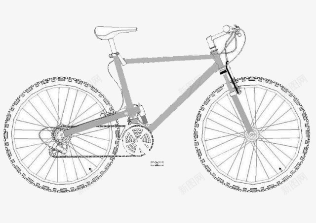 山地车自行车简笔画png免抠素材_新图网 https://ixintu.com 卡通 安全 山地车 快捷 手绘 方便 简笔画 自行车简笔画 行驶