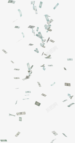 漂浮纸币漂浮的纸币高清图片