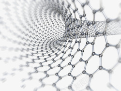 蜘蛛网背景图六角形科技分子结构高清图片