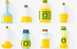 油瓶子植物油的各种包装高清图片