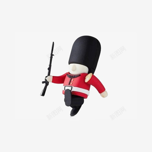 奔跑的人偶png免抠素材_新图网 https://ixintu.com 帽子 服装 枪 英国士兵