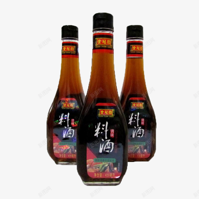 瓶装料酒420mlpng免抠素材_新图网 https://ixintu.com 420ml 料酒 煮菜调味 瓶装料酒 调料