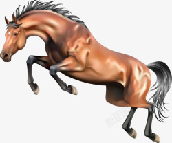 伯乐与千里马奔跑的马高清图片