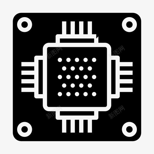 芯片电路IC集成电路微芯片微处图标png_新图网 https://ixintu.com Chip IC circuit ic integratedcircuit microchip microprocessor semiconductor 半导体 微处理器 微芯片 电路 芯片 集成电路