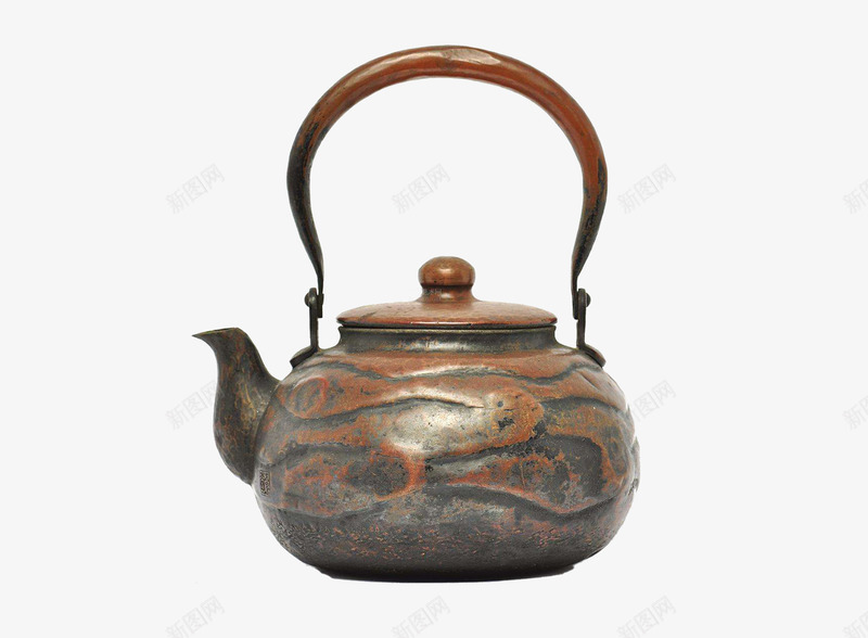 云纹古茶具png免抠素材_新图网 https://ixintu.com 云纹 古器 工艺 工艺品 收藏品 线条云纹 艺术 茶壶 雕刻