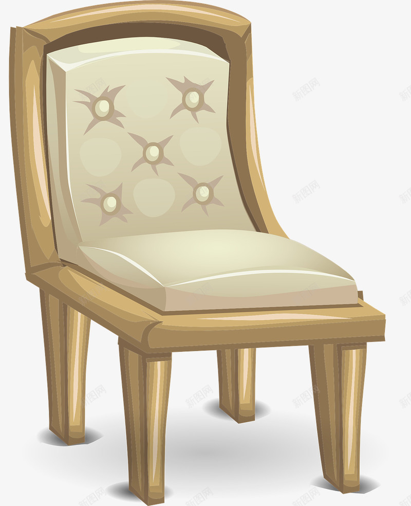 欧式沙发椅png免抠素材_新图网 https://ixintu.com 室内 家具 家居 家居场景 装修 设计