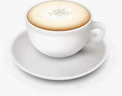 一杯膏方图一杯热奶茶饮品图矢量图高清图片