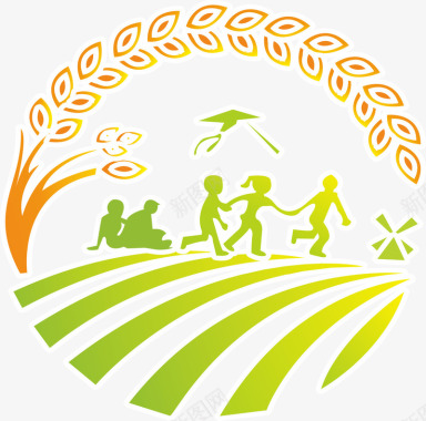 农业logo图标图标