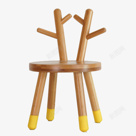 儿童手握凳子png免抠素材_新图网 https://ixintu.com 产品实物 儿童 凳子 手握凳子 棕色