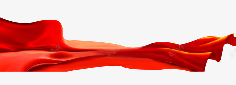 红色飘带红色丝绸png免抠素材_新图网 https://ixintu.com 红色丝绸 红色飘带