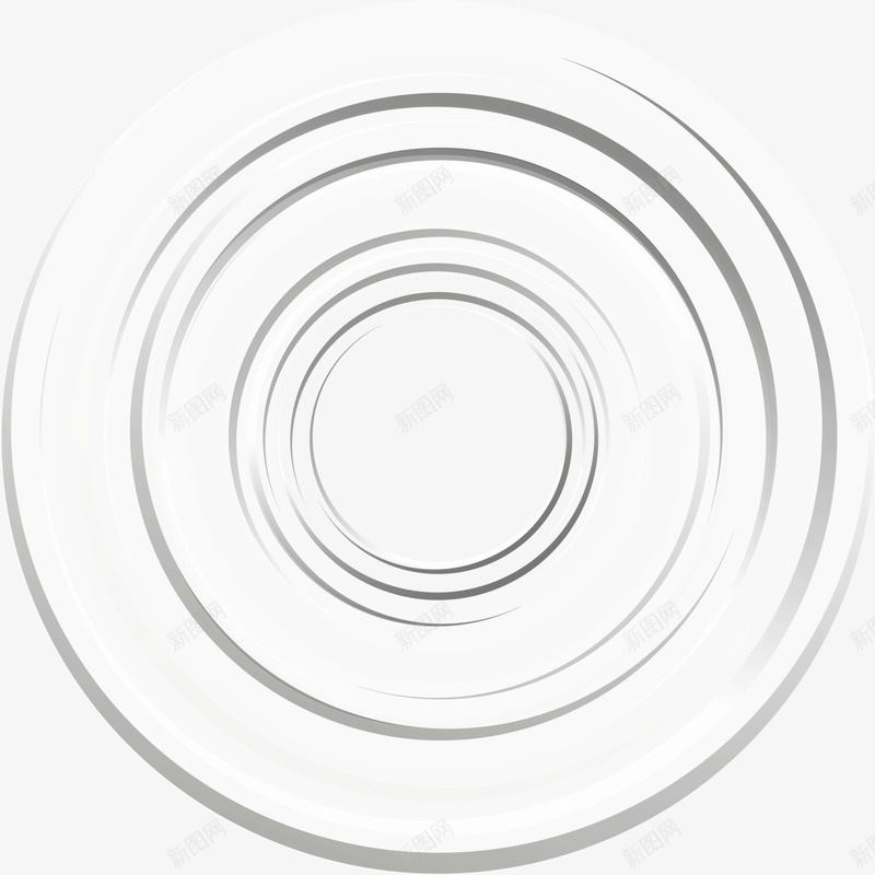 黑色圆圈框架png免抠素材_新图网 https://ixintu.com 圆圈线条 圆环 大圈套小 水波 波纹 边框纹理 黑色圆圈