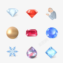 宝石钻石素材