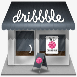 dribbleDribbble商店图标高清图片