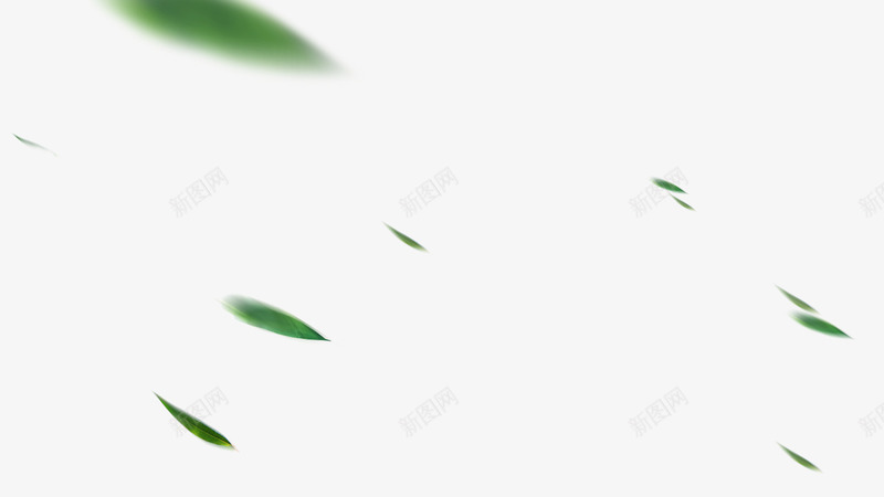 叶子绿色叶子运动漂浮装饰png免抠素材_新图网 https://ixintu.com 叶子 漂浮 绿色 装饰 运动