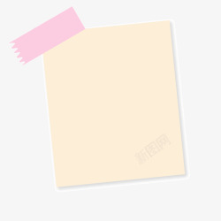 便利贴标签粉色便利贴2高清图片
