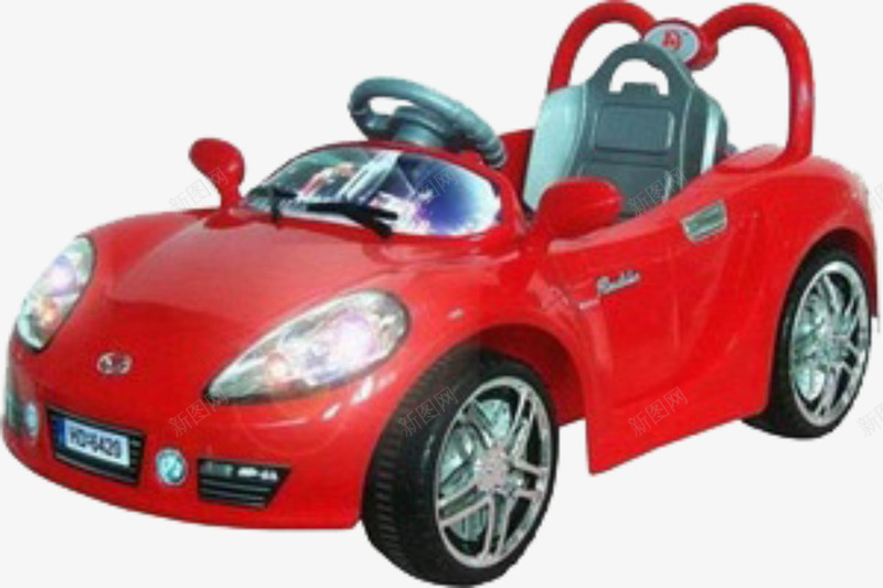 儿童玩具png免抠素材_新图网 https://ixintu.com PNG元素 免费 免费下载 小车 玩具车 红色 豪华遥控电动车