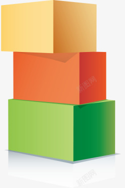 立体转盘方形台子正方形格子矢量图高清图片
