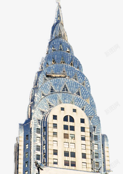纽约摩天大楼png免抠素材_新图网 https://ixintu.com 大楼 建筑 美国 著名 风景