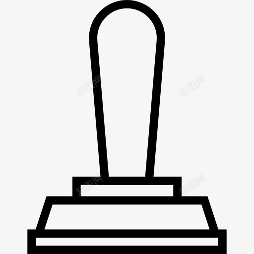邮票图标png_新图网 https://ixintu.com 办公材料 印章 学校材料 工具