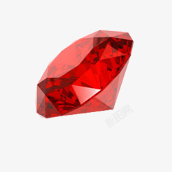 红色钻石素材
